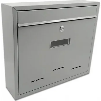 Poštovní schránka Poštovní schránka Radim 360x310x90 mm, barevné varianty Varianta: Radim šedá (stříbrná)