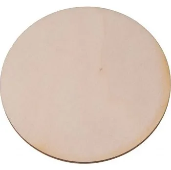 Podtácek FK Dřevěná kulatá podložka / podtácek - 10cm