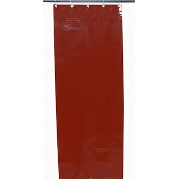 Příslušenství ke svářečce Úzká svářečská zástěna LAVAshield 0,7 x 1,8m, červená W55-6166/Str