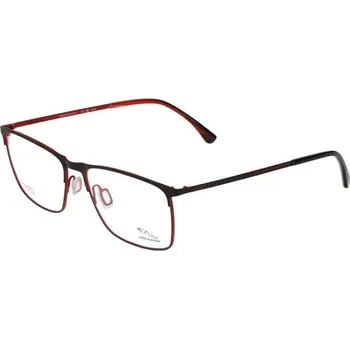 Brýlová obroučka Jaguar 33843 černá červená mat, stranice černá červená mat 6100
