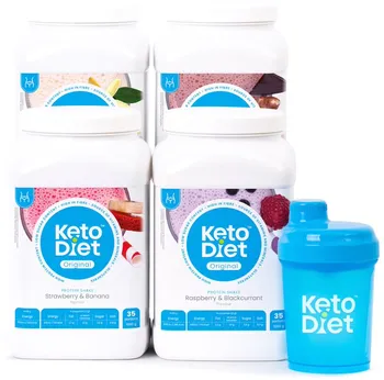 Keto dieta KetoDiet Proteinové nápoje Intense 1. krok na 4 týdny 140 porcí