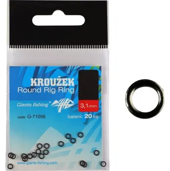 Giants fishing Kroužek Round Rig Ring 2.0mm/20ks