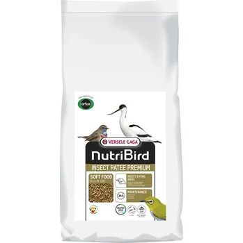 Pro ptáka VERSELE-LAGA NutriBird Insect Patee Premium - kompletní směs pro hmyzožravé ptactvo nebo doplněk pro exoty, pěvce, papoušky, lorie s 50% hmyzu 500g