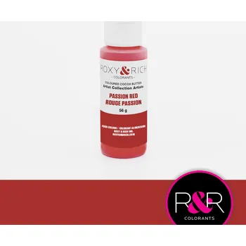 Čokoláda ROXY & RICH KAKAOVÉ MÁSLO - ČERVENÉ PASSION RED 56g