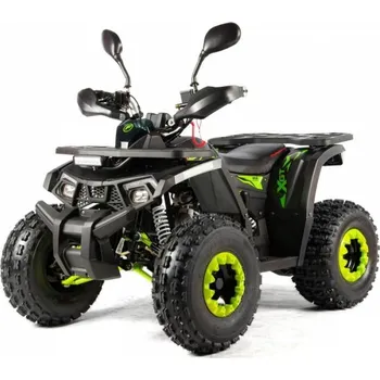 malá motorka ATV Fourcraft Line 125cc green 4T se zpátečkou