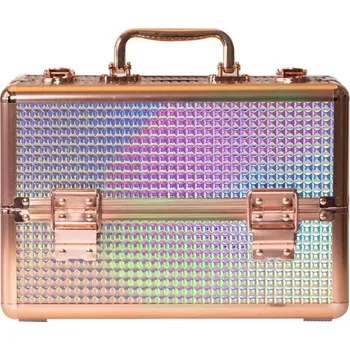 Kosmetický kufr BMD K105-7HM kosmetický kufřík na laky M Rose Gold