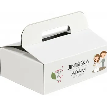 Krabička na výslužku Krabička na výslužky 16x23x7,5 cm