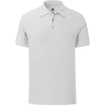 Pánské tričko Fruit of the Loom Pánská polokošile 63-402-0 Heather Grey 4XL