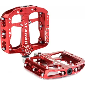 Pedál na kolo Chromag Scarab Red