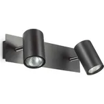 Bodové svítidlo Ideal Lux Spot AP2 nero 156743 2x50W černé