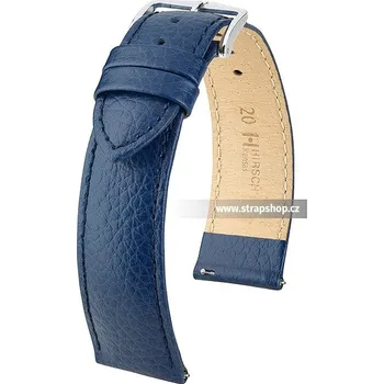 Řemínek na hodinky Řemínek k hodinkám HIRSCH Kansas modrá (80) 14 mm dámský