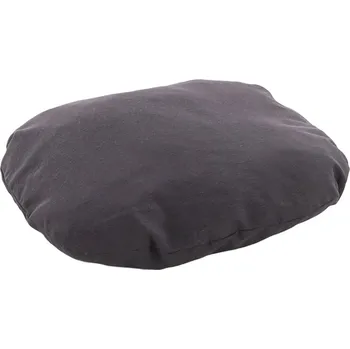 Polštář FLAMINGO Panama oválný tmavě šedý 50x40x8cm