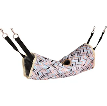 Závěsný tunel pro hlodavce FLAMINGO Clavio látkový 20x45cm