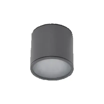 Venkovní stropní přisazené svítidlo Azzardo ALIX IP65 GR AZ4057 GU10 1x50W IP65 12cm šedé