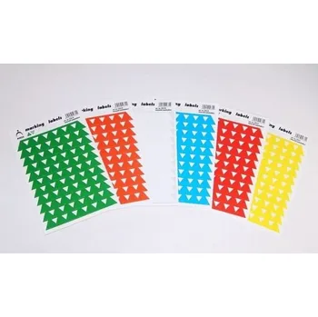 Samolepící etiketa Označovací etikety-trojuhelníčky