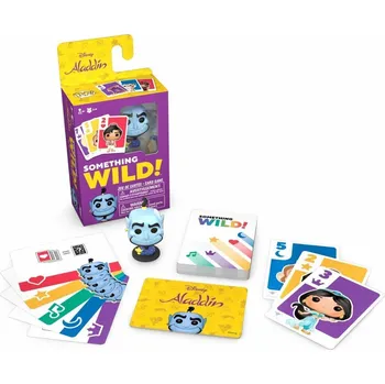Figurka Funko a Hrací karty Something Wild Disney Aladdin Genie