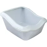 Trixie Cleany Cat kočičí toaleta s vysokým okrajem bílá