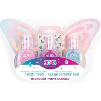 Make It Real Sada laků na nehty motýl Lak na nehty Make It Real Sada laků na nehty motýl