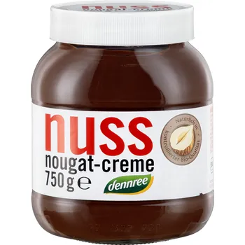 Pomazánka ořechovo-nugátová 750&nbsp;g BIO DENNREE
