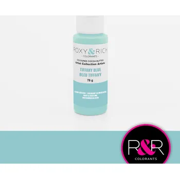 Cukrovinka ROXY & RICH Kakaové máslo - MODRÉ TIFFANY BLUE 78g