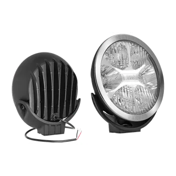 Přídavný světlomet LED reflektor Wesem FERVOR 9", 220mm 2400lm, 12/24V, bílé poziční světlo