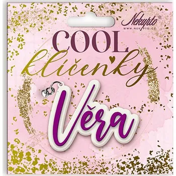 Nekupto Dárková klíčenka se jménem Věra