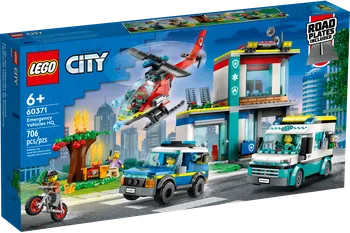 Stavebnice LEGO LEGO City 60371 Zásahová centrála