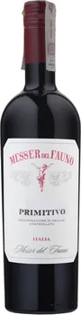 Víno Messer del Fauno Primitivo di Puglia 2021 0,75 l