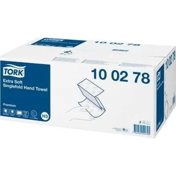 papírové ručníky ZZ Tork 100278/H3 2-vrstvé bílé jemné/3000ks