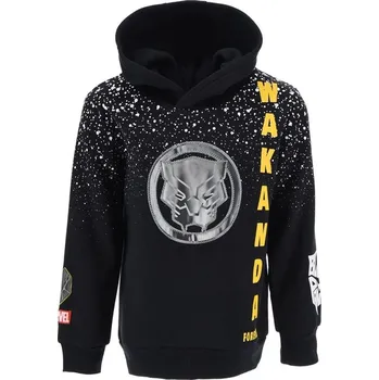 Chlapecká mikina Černá mikina Avengers Black Panther Wakanda Forever Velikost: 128