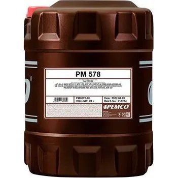 Převodový olej PEMCO 578 75W-80 GL-4 20L