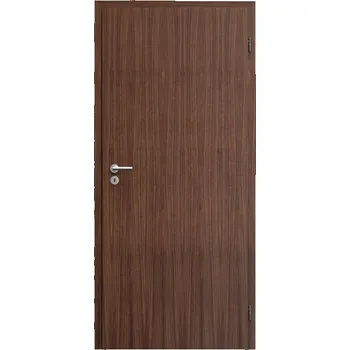 Interiérové dveře SAPELI ELEGANT KOMFORT M10 - DÝHA - OTOČNÉ DVEŘE VČ. ZÁRUBNĚ - Ořech americký Průchozí šířka (cm): 90, Průchozí výška (cm): 197