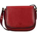 Kožená dámská crosbody kabelka Katana Klara - červená