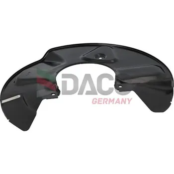 Brzdový kotouč Ochranný plech proti rozstřikování, brzdový kotouč DACO Germany 614219