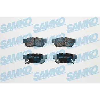 Brzdová destička Sada brzdových destiček, kotoučová brzda SAMKO 5SP848