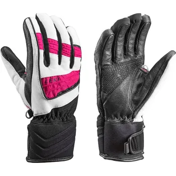 Rukavice Leki Rukavice Leki GRIFFIN S LADY (white/black/berry) 19/20 6.5