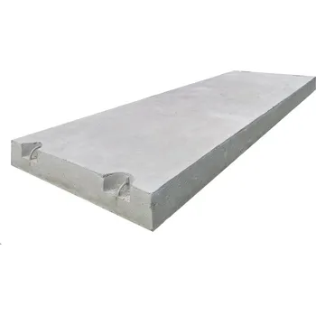 Silniční panel šedý, 3000 x 1000 x 215 mm