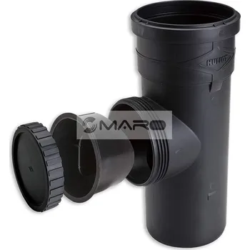 Vodovodní potrubí Huliot Ultra Silent Kus čistící odpadní USRE tichý 50 mm, 7079120070