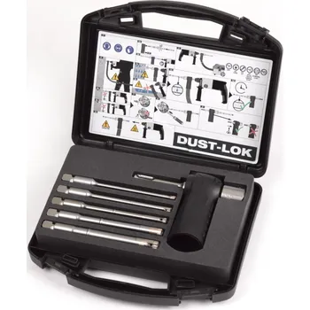 Příslušenství k nářadí MILWAUKEE Set vrtáků SDS-Plus DC s odsáváním, 6ks