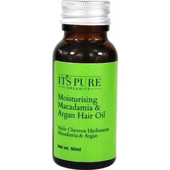 Vlasová regenerace It's Pure | Hydratační olej na vlasy makadamiový a arganový olej - 50 ml