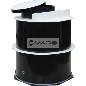 vodoměrná šachta EKO Pardubice Šachta vodoměrná PP kruhová 960 x 1200 mm, nástavec 600 x 200 mm, VŠ-K1,2