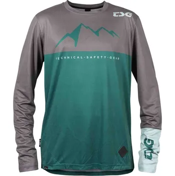 Cyklistika TSG dres - explorer jersey ls forest green (621) velikost: M