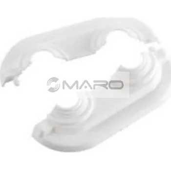 Danfoss Rozeta dvojitá krycí, rozteč 50 mm pro RA-K a VHS, 192H0161