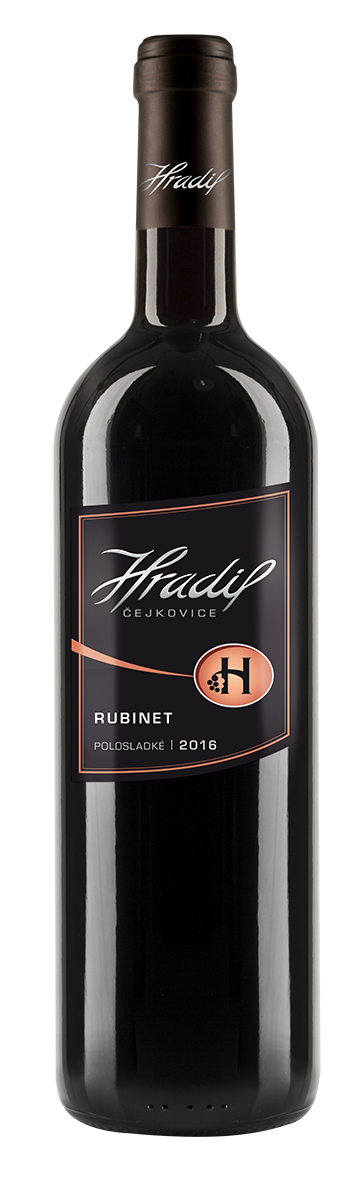 Vinařství Hradil - Rubinet - MZV - 0,75l
