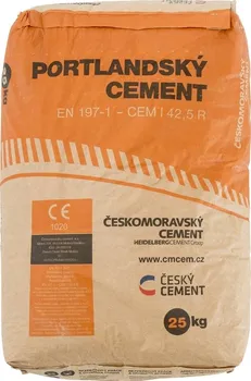 Českomoravský cement Portlandský cement CEM I 42,5 R 25 kg