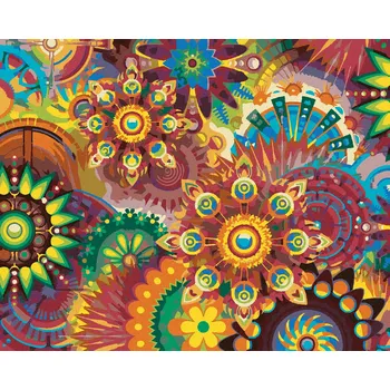 Zuty Barevné mandaly 40 x 50 cm