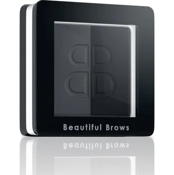 Beautiful Brows DUO Minerální pigment na obočí: Slate / Black