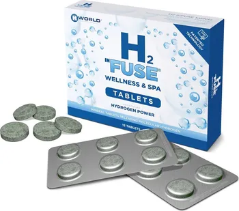 Bazénová chemie H2 InFuse Wellness & Spa Molekulární vodík 12 tbl.