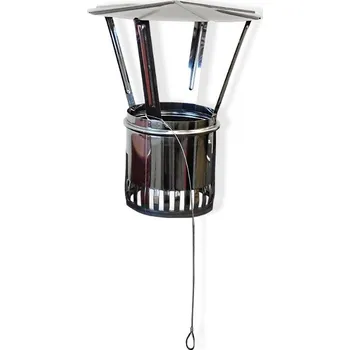 Komín Komínová stříška Schiedel - nerez Ø 120 mm