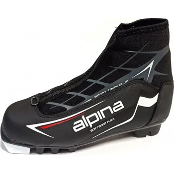 Běžkařské boty Běžecké boty Alpina Sport Touring Jr. 2022/2023 (Sport Tour Black/White/Red)